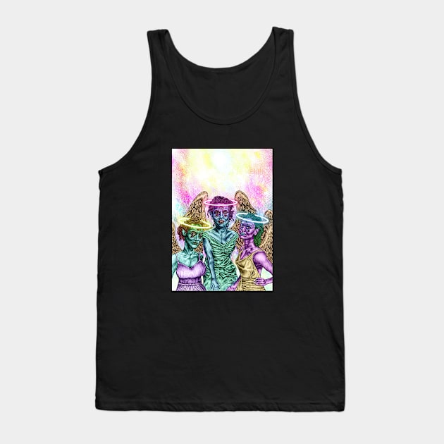 ANGELS Tank Top by OLIVER HASSELL